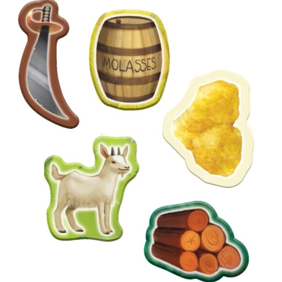 Cantan Junior Board Game -Adventure - Civilization Building Strategy Ages 6+ - Picture 4 of 7